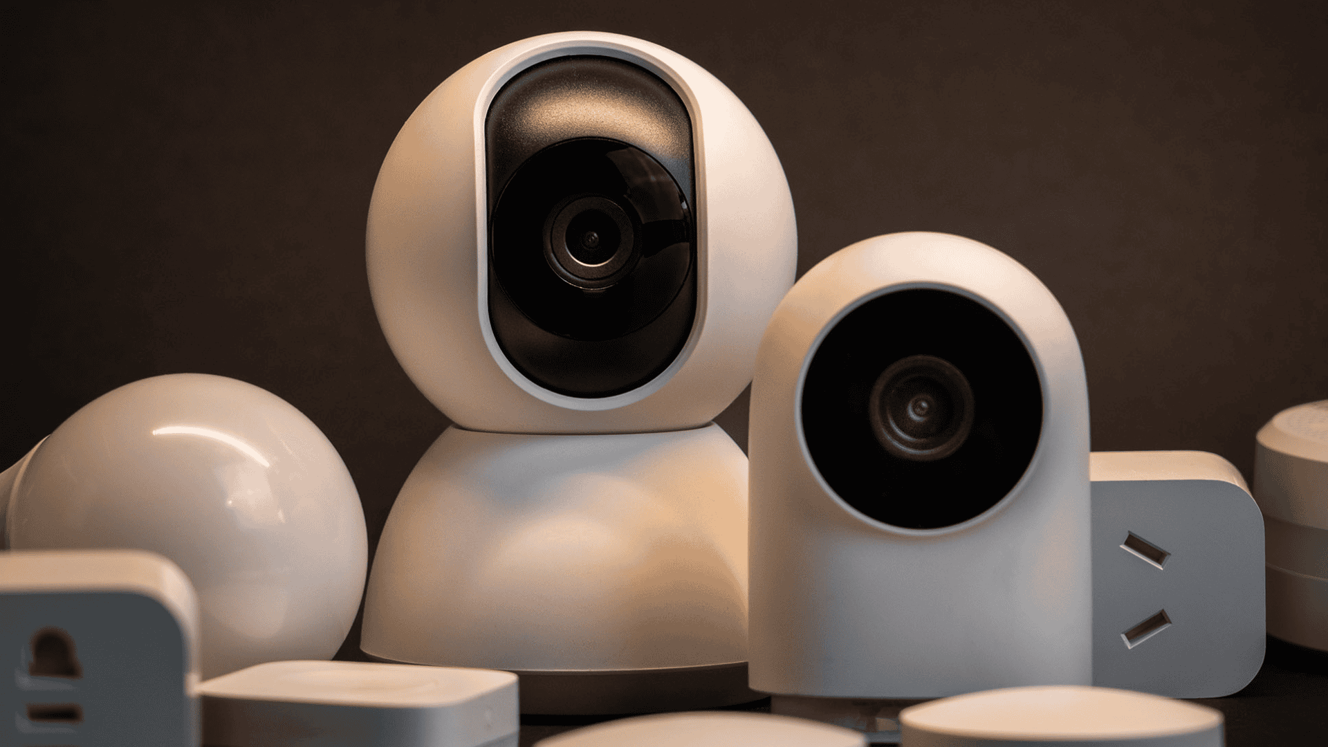 Photo of different wireless cameras.