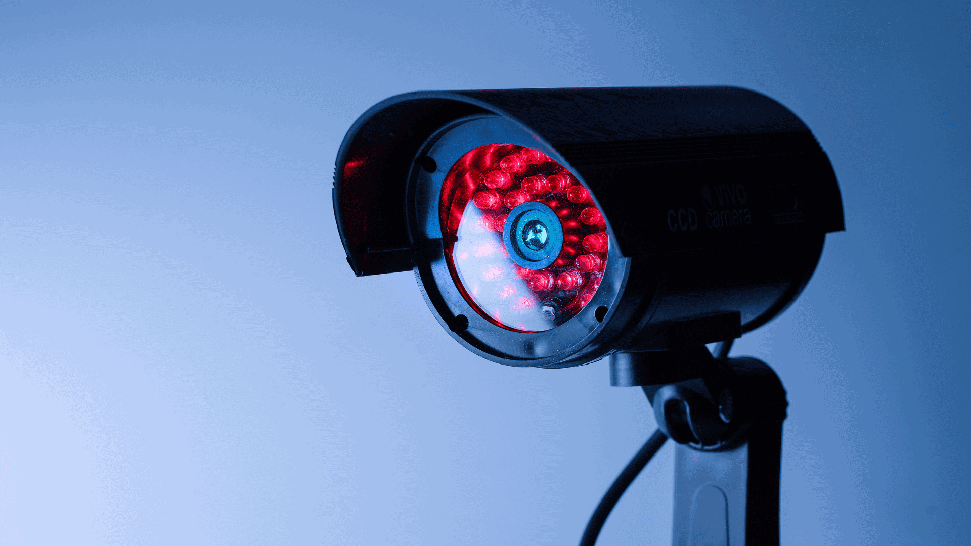 Photo of a AI security camera.