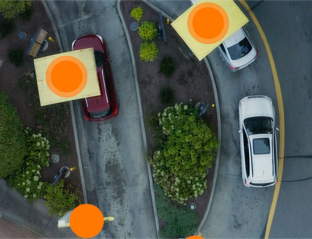 drive-thru timer loop-based system